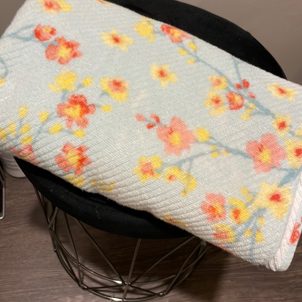 Beautiful accent towel